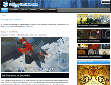 Tablet Screenshot of fantasybookreview.co.uk